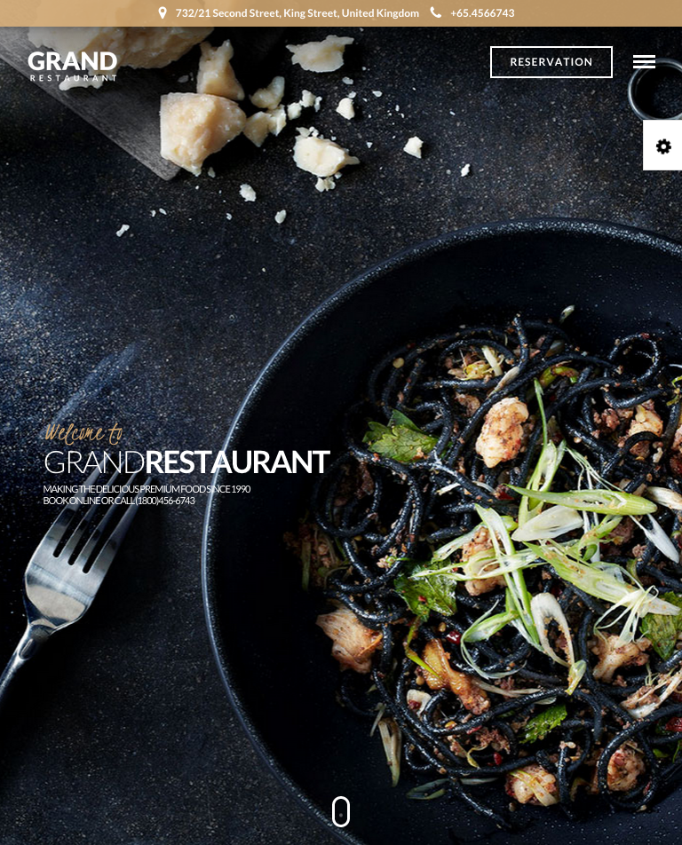 Grand Restaurant   Restaurant Theme   Just another WordPress site